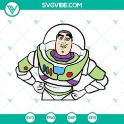 Disney, SVG Files, Buzz Lightyear Toy Story SVG File PNG DXF EPS Vector Clipart 11