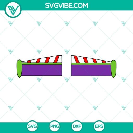 buzz lightyear wings svg png dxf eps vector clipart 8 mockup