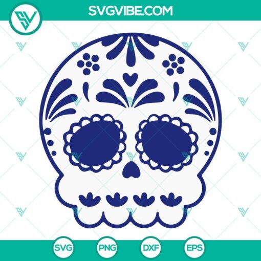 calaverita conchas skull svg bundle mexican conchas skull svg halloween pan dulce svg dia de muertos svg 2 mockup