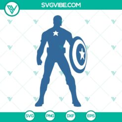 Movies, SVG Files, Captain America SVG Image Bundle, Superhero SVG Images, 6