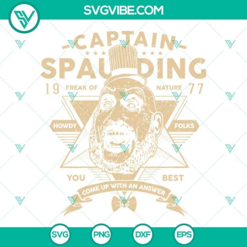 captain spaulding svg dxf eps png designs silhouette vector clipart 8 mockup