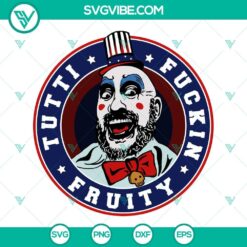 Captain Spaulding SVG File, Tutti Fn Fruity Captain Spaulding SVG Images PNG