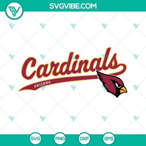 cardinals svg arizona cardinals svg png dxf eps cricut silhouette arizona cardinals logo svg 1 mockup