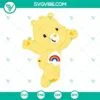 Cartoons, SVG Files, Cheer Bear Care Bear SVG File DXF EPS PNG Cricut 13