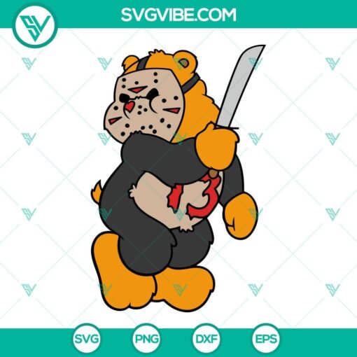 care bears halloween svg bundle care bears horror movie characters svg files 1 mockup