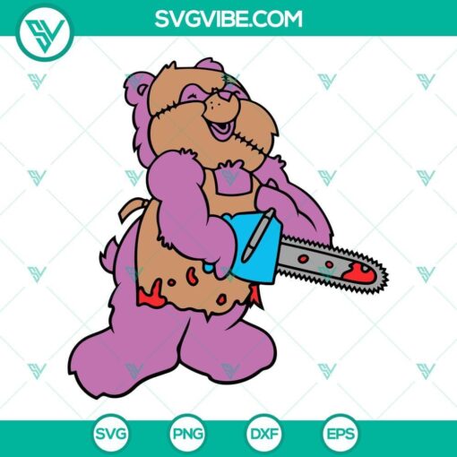 care bears halloween svg bundle care bears horror movie characters svg files 8 mockup