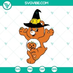 Cartoons, Halloween, SVG Files, Care Bears Pumpkin Halloween Bundle SVG 2