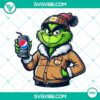 Carhartt Grinch holding a Pepsi bottle in PNG format, perfect for download.