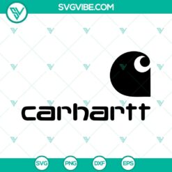 Carhartt SVG Images PNG DXF EPS Files For Cricut