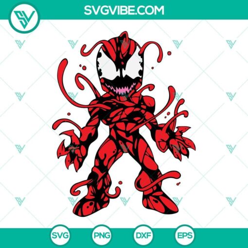 carnage venom 2 svg venom carnage svg png dxf eps digital download 8 mockup