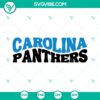 Carolina Panthers football team logo SVG file with PNG, DXF, and EPS formats for cutting machines. Ideal for NFL fans and craft projects.