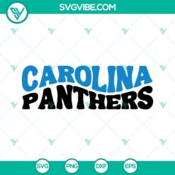 Football, Sports, SVG Files, Carolina Panthers Football SVG File PNG DXF EPS 2