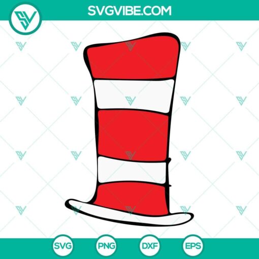 cat in the hat svg bundle dr seuss svg png dxf eps cricut files 5 mockup