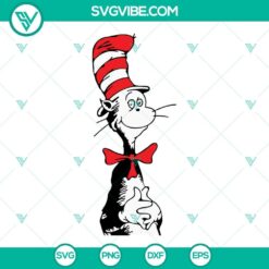 cat in the hat svg bundle dr seuss svg png dxf eps cricut files 9 mockup