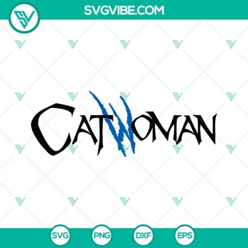 catwoman logo svg dc comics superhero svg png dxf eps cricut 7 mockup