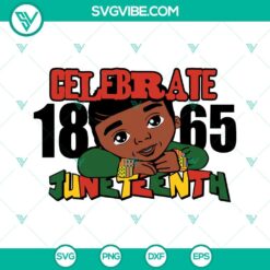 Juneteenth, SVG Files, Celebrate Juneteenth Black Woman SVG Image PNG DXF EPS 4