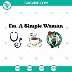 Basketball, Sports, SVG Files, Celtics Nurse SVG File, Celtics Woman SVG Image, 7