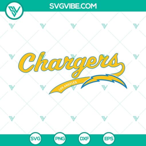 chargers svg los angeles chargers svg png dxf eps cricut silhouette los angeles chargers logo svg 3 mockup