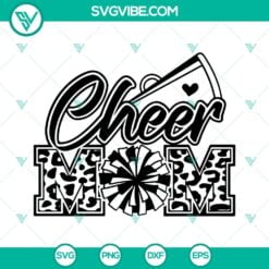 Sports, SVG Files, In My Cheer Mom Era SVG Files, Cheer Mama SVG Image, Retro 4