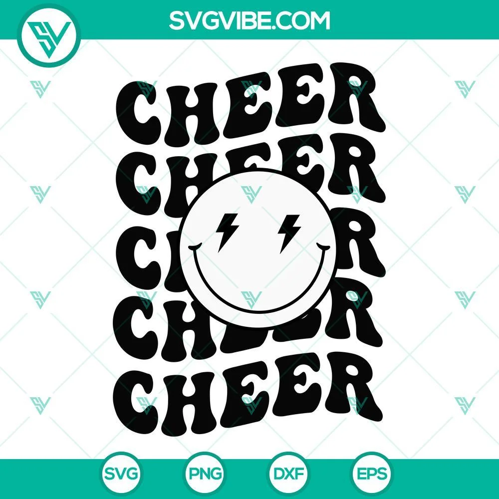 Sports, SVG Files, Cheer SVG Download, Cheerleading SVG Image, Cheerleader SVG 1