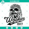 Chewbacca Wookiee 1977 SVG Download for Star Wars Movies - VG PNG DXF EPS, ideal for crafting projects and fans.