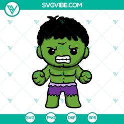 Movies, SVG Files, Chibi Hulk SVG Images, Hulk SVG Files, The Incredible Hulk 10