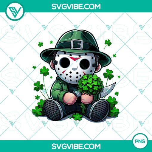 chibi jason patrick day png jason voohees shamrock png mockup