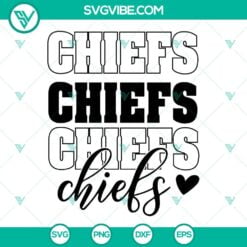 Football, Sports, SVG Files, Chiefs SVG Files, KC Chiefs SVG File, Football SVG 2