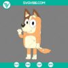 Chilli Heeler SVG for Bluey Mom, Mother of Bluey SVG, Bluey Family SVG File - Cute cartoon dog family in digital graphic format.