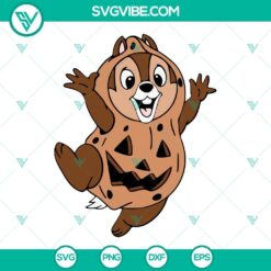 Disney, Halloween, SVG Files, Chip And Dale Halloween Peanut Costume SVG Images 23