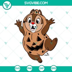 chip and dale halloween peanut costume svg funny disney halloween svg png dxf eps files 9 mockup