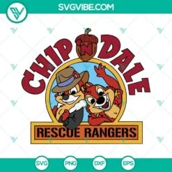 Disney, SVG Files, Chip N Dale Rescue Rangers SVG Files, Disney Chip And Dale 2