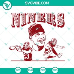 Football, Sports, SVG Files, Christian McCaffrey San Francisco 49Ers SVG File 19