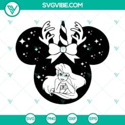 Christmas, Disney, SVG Files, Disney Princess Christmas SVG Image Bundle, 8