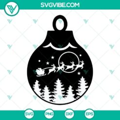 Christmas Ball SVG Files, Christmas Ornament SVG Image, Christmas SVG Download