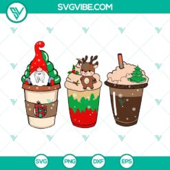 Christmas, SVG Files, Christmas Coffee SVG File PNG, Christmas Coffee Drink 18