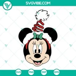 Christmas, Disney, SVG Files, Mickey Mouse And Friends Christmas SVG Image, 4