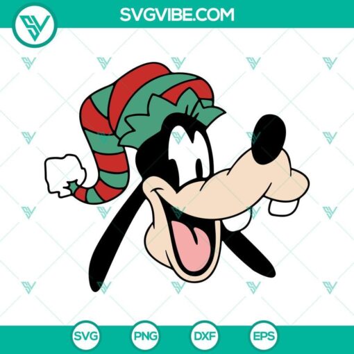 christmas disney characters face svg bundle disney christmas svg disney friends holiday svg png dxf eps files 4 mockup