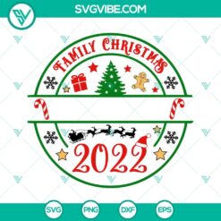 Christmas, SVG Files, Christmas Family Shirt SVG File, Family Christmas 2022 19