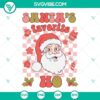Christmas 2022 Santa theme SVG image with text "Santa's Favorite Ho" for instant digital download, perfect for holiday crafting projects.