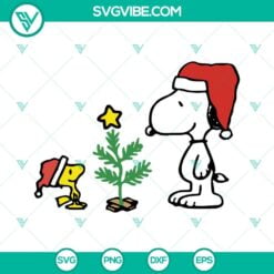 Christmas, Disney, SVG Files, Snoopy Wonderful Time Of The Year SVG File, 4