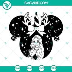 Christmas, Disney, SVG Files, Christmas Tangled Rapunzel SVG Files, Princess 2