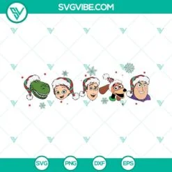 Christmas, Disney, SVG Files, Christmas Toy Story SVG Download, Merry Christmas 2