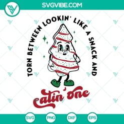 Christmas, SVG Files, Christmas Tree Cake SVG File, Torn Between Lookin’ Like 5