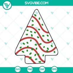 Christmas, SVG Files, Christmas Tree Cakes SVG Download Bundle, Little Debbie 13