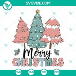 Christmas, SVG Files, Christmas Tree Merry Christmas SVG Files, Pine Tree Xmas 2