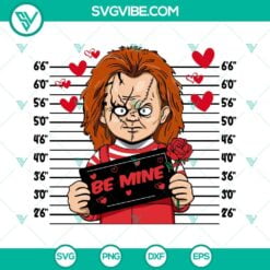 Movies, SVG Files, Valentine's Day, Be Mine SVG Image, Horror Movie Valentines 3