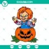 Halloween, Musics, SVG Files, Bad Bunny Sad Heart Pumpkin Halloween SVG File 13