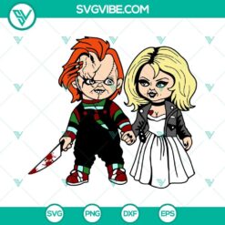 Chucky SVG Image, Chucky And Tiffany SVG Files, Chucky SVG Files Bundle, Horror 8