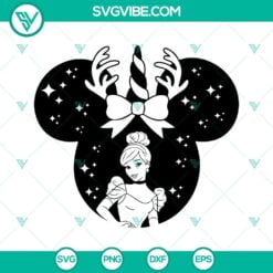 Christmas, Disney, SVG Files, Cinderella Christmas SVG Files, Disney Princess 8